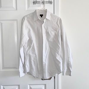 White button down
